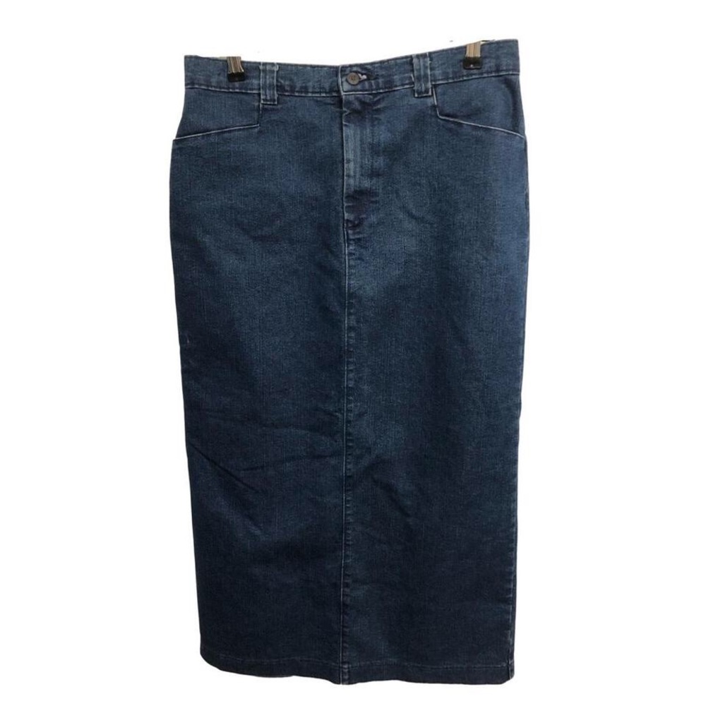 Lee long denim skirt size 14